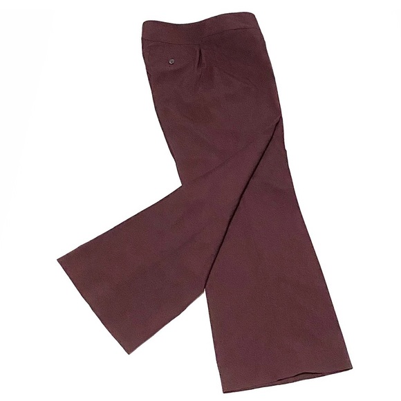 LOFT Curvy Mid-Rise Wide Leg Pants - Picture 6 of 10